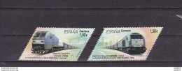 SPAIN ESPAGNE SPANIEN 2019 Serie/set, Joint Issue Mi 5359/60 Yv 5064/65 Edi 5322/23 MNH** - Trains