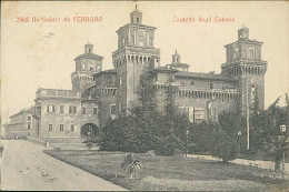 FERRARA - CASTELLO DEGLI ESTENSI - SPEDITA - 1900s (20915) - Ferrara