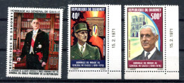 Thème Général De Gaulle - Dahomey Yvert PA 66 + 139/140 Neufs Xxx - DG 60 - De Gaulle (General)