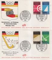 Germany Deutschland 1969 FDC Olympic Games Munich, Olympische Spiele Munchen 1972, Bonn - 1961-1970