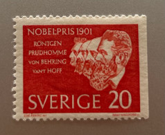 Timbres Suède 09/10/1961 20 öre Neuf N°FACIT 529 - Neufs