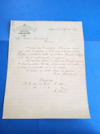 Longarone-carlo Giordani-6.8.1889 - Historical Documents