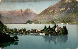 Iseltwald Am Brienzersee Und Niesen (8317) * 20. 9. 1911 - Iseltwald