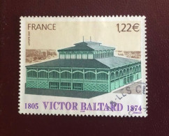 France 2005 Michel 3982 (Y&T 3824) Caché Ronde - Rund Gestempelt LUX - Used With Round Postmark - Victor Baltard - Oblitérés