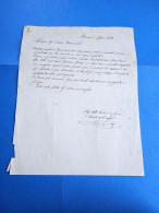 Perarolo-antonio Franceschini-1.4.1879 - Documents Historiques
