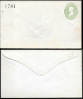 Mexico 10c Postal Stationery Cover 1880s/90s Unused - Mexiko