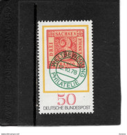 RFA 1978  Journée Du Timbre, Timbre Sur Timbre Yvert 828, Michel 981 NEUF** MNH - Unused Stamps