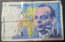 Billet, France, 50 Francs, St Exupéry, 1994 - Sonstige & Ohne Zuordnung