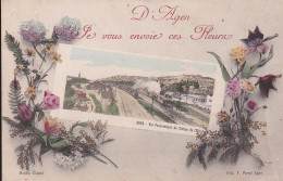 Je Vous Envoie Ces Fleurs D' Agen - Souvenir De...