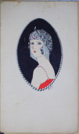 RARE ET ANCIEN MENU 1925 SOUPER GALA DE LA REDOUTE RESTAURANT DU GRAND CERCLE NICE GRAND GALA CUBISME DESSIN GARCONNE - Menus