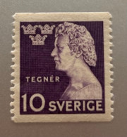 Timbres Suède 02/11/1946 10 öre Neuf N°FACIT 370 - Neufs