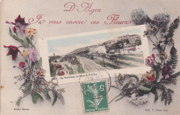 Je Vous Envoie Ces Fleurs D' Agen - Souvenir De...