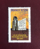 France 2005 Michel 4024 (Y&T 3860) Caché Ronde - Rund Gestempelt LUX - Used With Round Postmark - Used Stamps