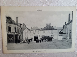 Verzy , Familistère , Hôtel De La Ville D'anvers 1914 , Cachet Trésor Et Poste - Verzy