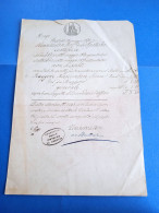 Treviso-conservatore Prov.le Delle Ipoteche-18.5.1873 - Documents Historiques