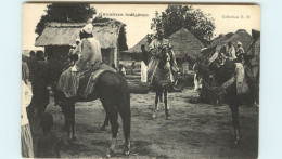 Afrique - Tchad  ? - A Identifier - Animaux - Chevaux - Cavaliers Indigènes - Bon état Général - Tsjaad