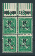 MiNr. 278 IV **  Oberrand 4er Block - Nuovi