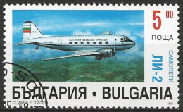 Bulgaria 1995 - Mi 4181 - YT 3622 ( Airplane Lisunow Li-2 ) - Flugzeuge