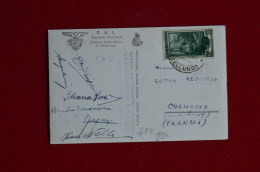 1951 Signed 7 Alpinists From Tre Cime Di Lavadero To G. Rebuffat Annapurna 1950 Excalade Mountaineering - Sportifs