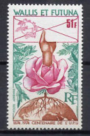 Wallis & Futuna 1974 UPU Centenary, Stamp MNH - U.P.U.