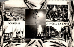 N°3916 W -cpsm Souvenir D'Hyères La Capte- Multivues- - Hyeres