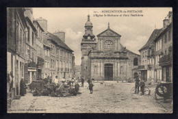 22 MONCONTOUR - L'Eglise Et Place Penthièvre - Moncontour