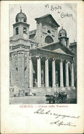 GENOVA - CHIESA DELLA NUNZIATA - FOTO GIANINAZZI - SPEDITA 1903 ( 20922) - Genova (Genua)