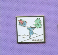 Rare Pins Baxter Micro Scan 91 P453 - Geneeskunde