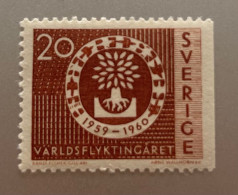 Timbres Suède 07/04/1960 20 öre Neuf N°FACIT 511 - Unused Stamps