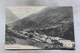 N975, Cpa 1912, Uros, Vue Générale, Au Fond Monts Bernère, Hautes Pyrénées 65 - Altri & Non Classificati