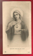 Image Pieuse Ed SU M/27 Et 612 - Sagrado Corazon De Maria - Espagne Espagnol - Images Religieuses