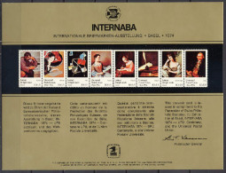 USA 1974 UPU Centenary, INTERNABA Commemorative Print - U.P.U.