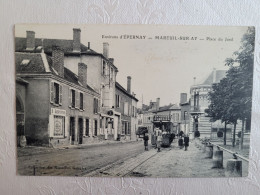 Mareuil Sur Ay , Tramway , Place Du Jard - Mareuil-sur-Ay