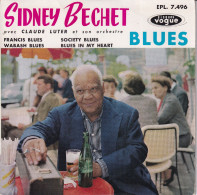 SIDNEY BECHET AVEC CLAUDE LUTER - FR EP  - FRANCIS BLUES + 3 - Jazz
