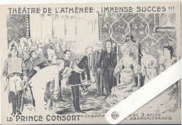 75 Paris IX, Théâtre De L'Athénée,  Le Prince Consort, Noir Et Blanc, D09.74 - District 09