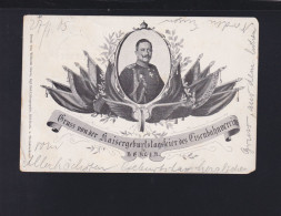 Dt. Reich AK Kaisergeburtstagsfeier Des Eisenbahn Vereins Berlin 1905 - Familles Royales