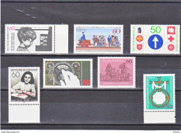 RFA 1979 Yvert 841 + 847 + 857-858 + 861 + 863 + 867 NEUF** MNH Cote : 8,50 Euros - Ungebraucht