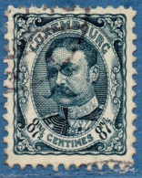 Luxemburg 1906, 87½ C Adolf Perforated 11½ Cancelled - 1906 Guglielmo IV