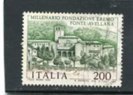 ITALIA/ITALY - 1980  FONTE AVELLANA  FINE USED - 1971-80: Gebraucht