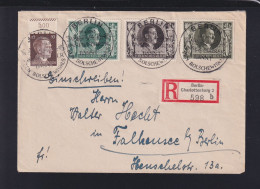 Dt. Reich R-Brief Sonderstempel Bolschewismus - Lettres & Documents