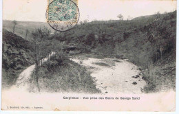 INDRE - GARGILESSE - Vue Prise Des Bains De George Sand - L. Bouchard, Libr, édit. - Autres & Non Classés