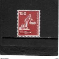 RFA 1979 Pelleteuse Yvert 859, Michel 992 NEUF** MNH Cote Yv: 3 Euros - Ungebraucht