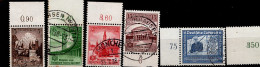Deutsches Reich 665 - 670 Turn Und Sportfest / Graf Zeppelin Gestempelt Used (3) - Used Stamps