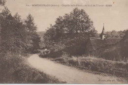 MONTREUILLON, CHAPELLE DE ST ELLIMOND AU BORD DE L YONNE  REF 16749 - Sonstige & Ohne Zuordnung