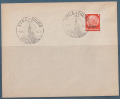 Occupation Allemande WWII De L'Alsace Cachet A Voir 1940 - Briefe U. Dokumente