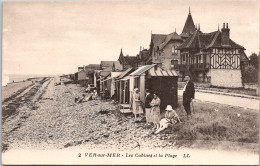 14 VER SUR MER - Les Cabines Et La Plage - Otros & Sin Clasificación