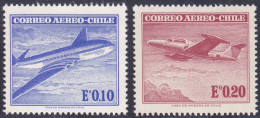 Chile 1962/7. YT A 207A/8  ** - Chile