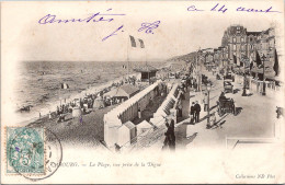 14  CABOURG -  La Plage Vue Prise De La Digue - Cabourg