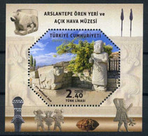 Türkiye 2019 Mi 4550 MNH [Block 194] Arslantepe Historical Site, Archaeology, Museum - Hojas Bloque