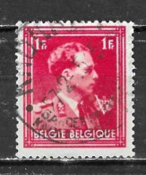 690  Leopold III Col Ouvert - Bonne Valeur - Oblit. Centrale KNOKKE - LOOK!!!! - 1936-1957 Open Collar